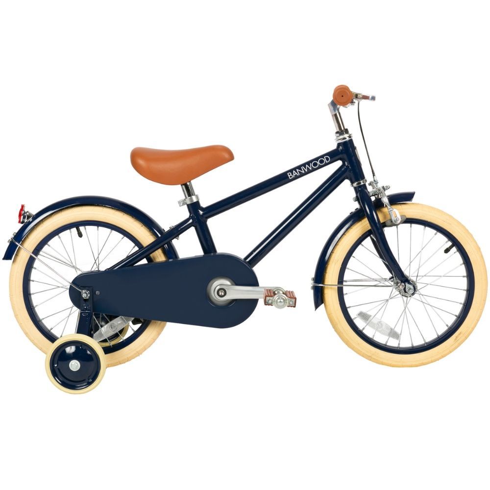 Vélo enfant Classic Vintage bleu marine (16 pouces) (Banwood) - Image 4