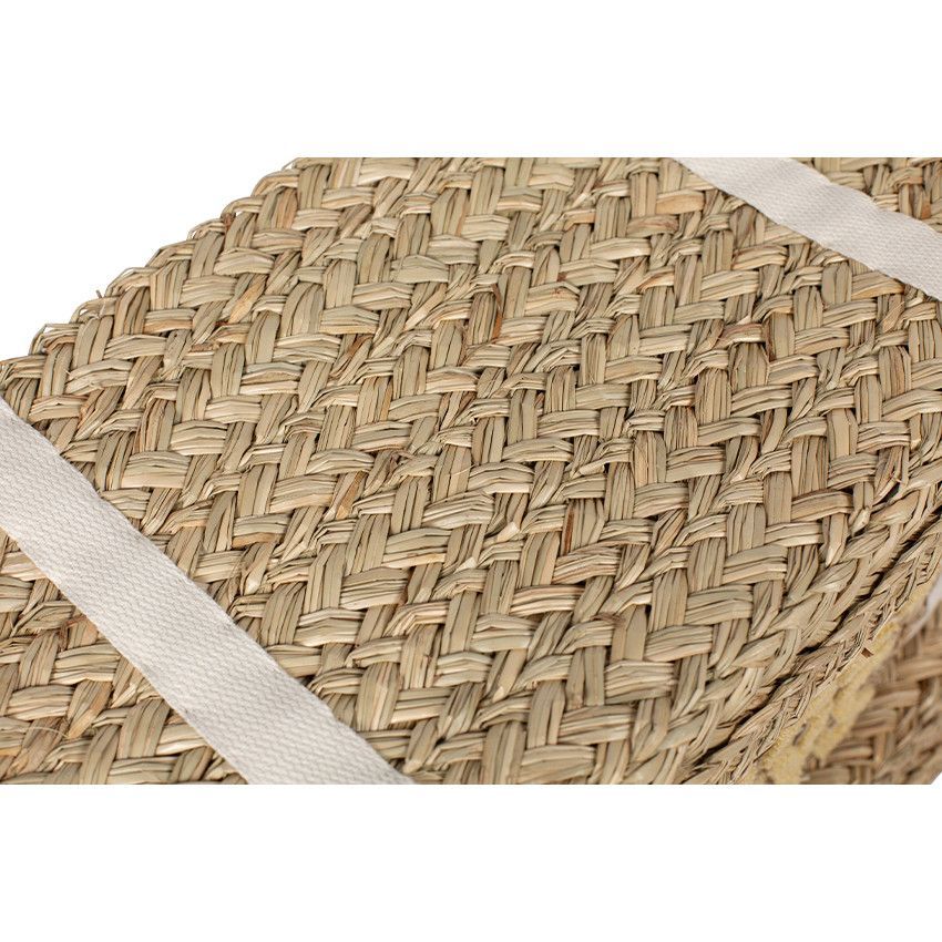 Paniers de rangement sous forme de coffres en Rotin Jaune 2pcs - Jaune (Childhome) - Image 3
