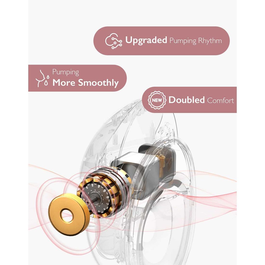 Tire-lait double mains libres M6 (Momcozy) - Image 6