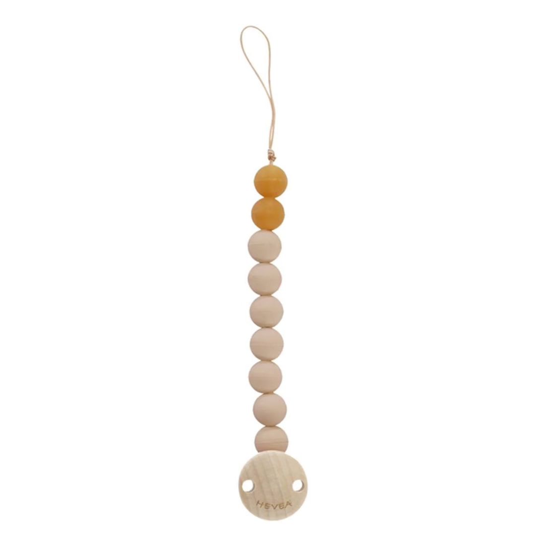 Attache Tétine En Caoutchouc 100% Naturel Sandy Multi-coloured (Hevea) - Image 1