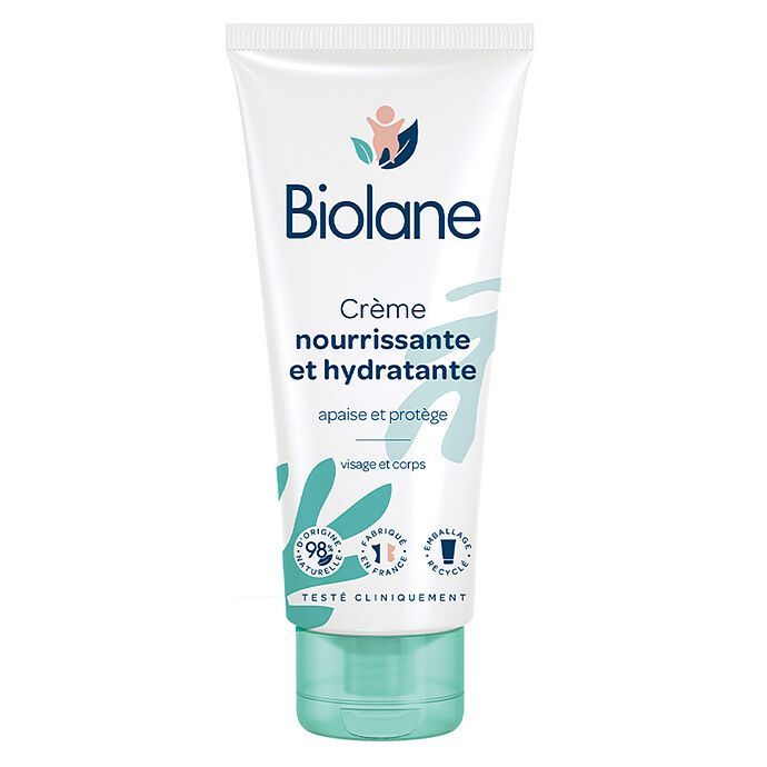 Crème Nourrissante et Hydratante - 100 ml (Biolane) - Image 1