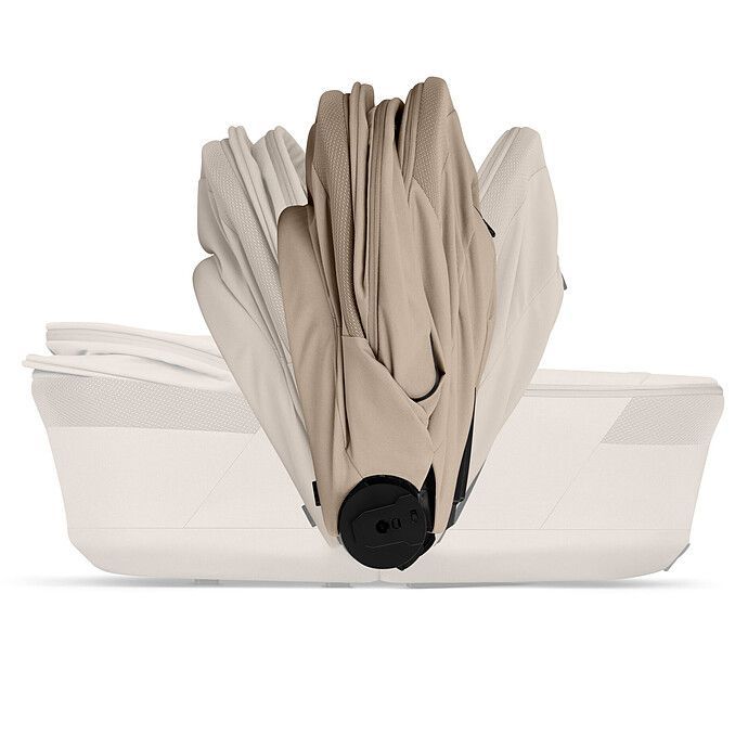 Pack Poussette Balios S Lux 2026 + Nacelle Pliable - Almond Beige (Cybex) - Image 7