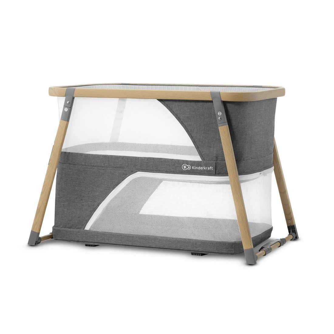 Lit Bébé SOFI gris (Kinderkraft) - Image 1