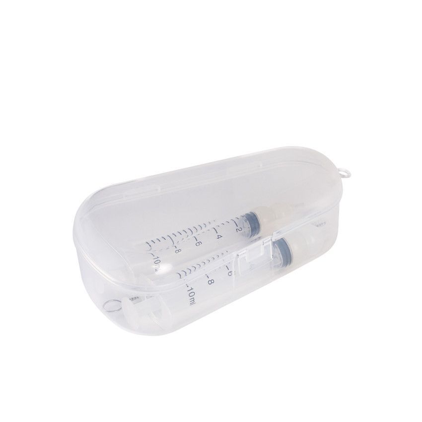 Set mouche bébé 2 seringues + goupillon + boîte de rangement - Transparent (Prémaman) - Image 1