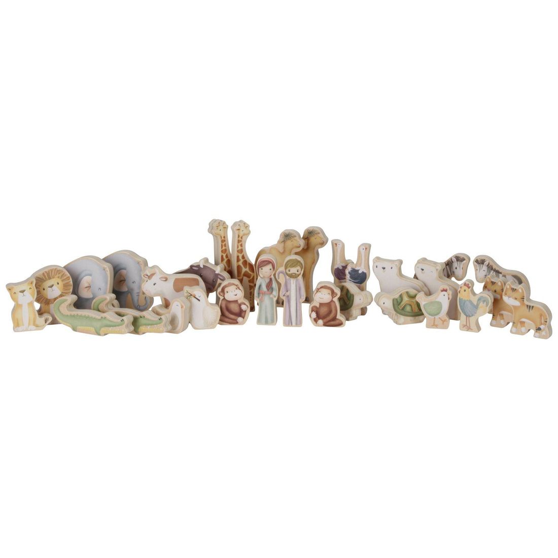 Arche de Noé en bois (30 pièces) (Little Dutch) - Image 7