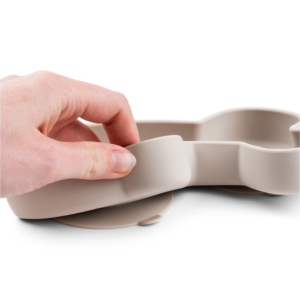 Assiette en silicone avec ventouse Lalee Sable (Done by deer) - Image 8