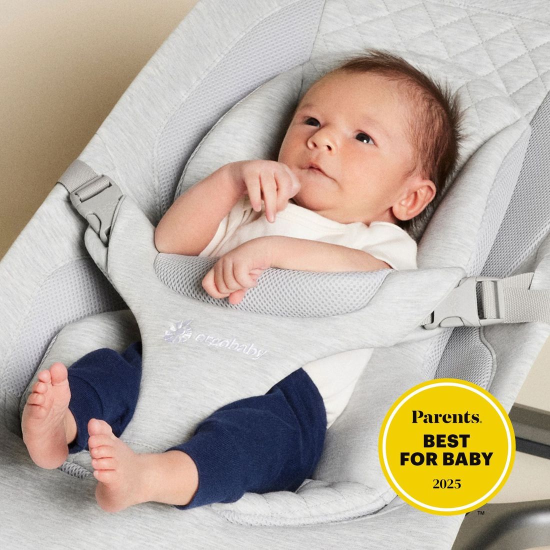 Transat Evolve 3 en 1 gris clair (Ergobaby) - Image 4