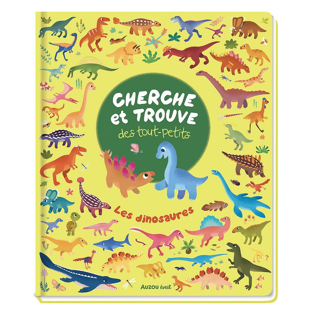 Cherche et Trouve - Les Dinosaures (Auzou) - Couverture