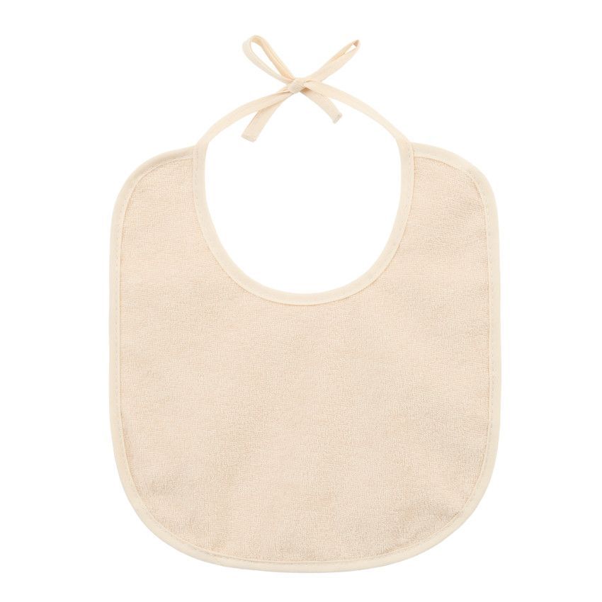 Lot de 7 bavoirs en éponge - Beige (Prémaman) - Image 3