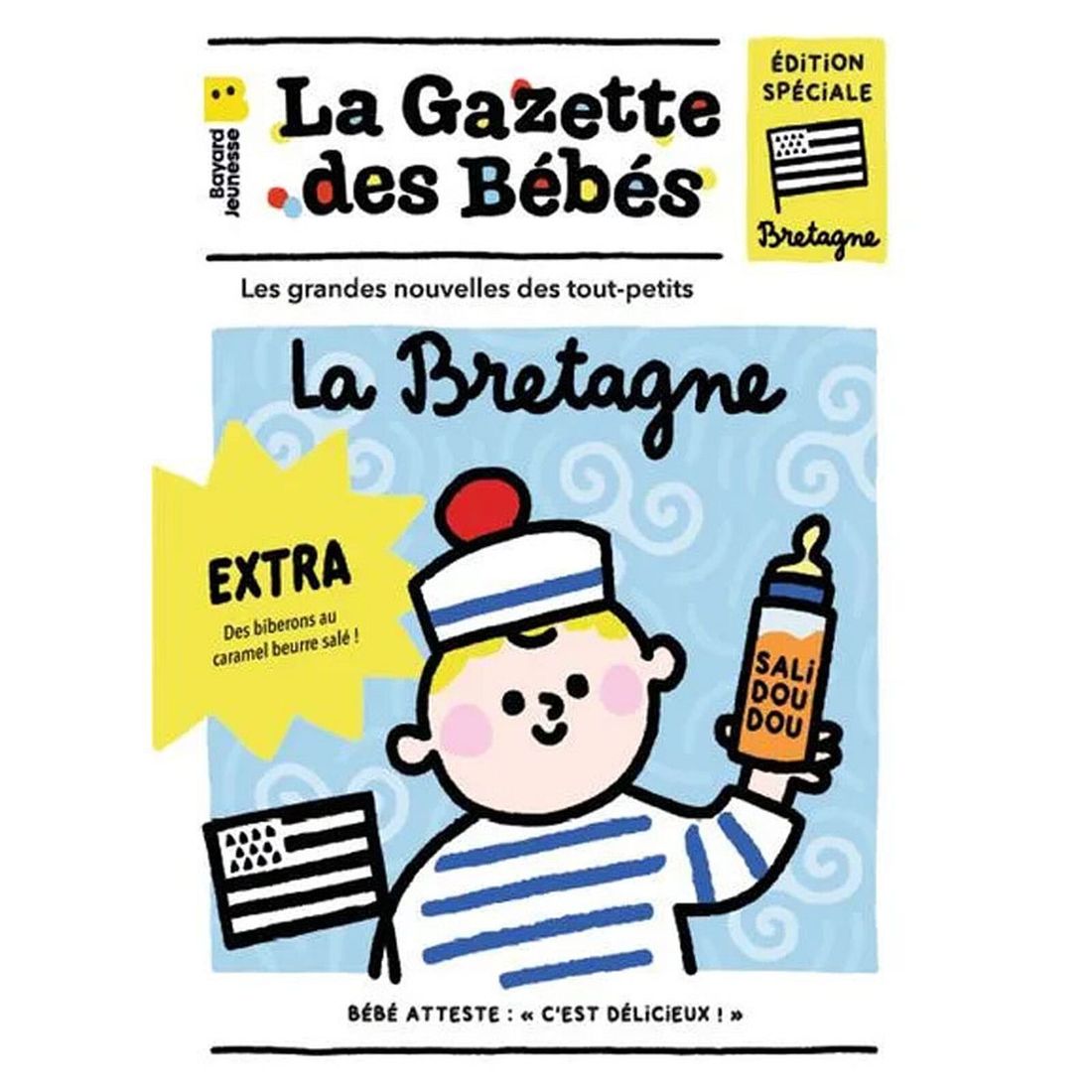 La Gazette des Bébés - La Bretagne (Poppik) - Couverture