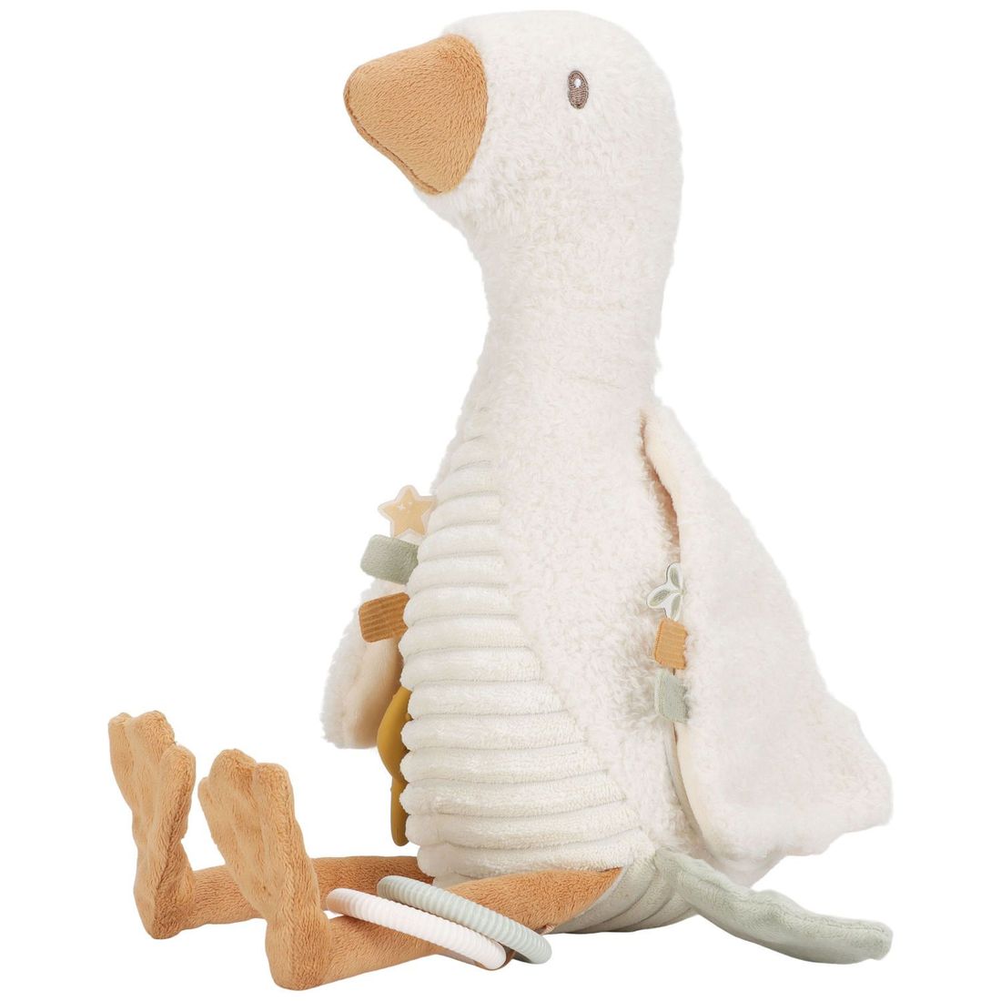 Peluche d'activités Oie Newborn (Little Dutch) - Couverture