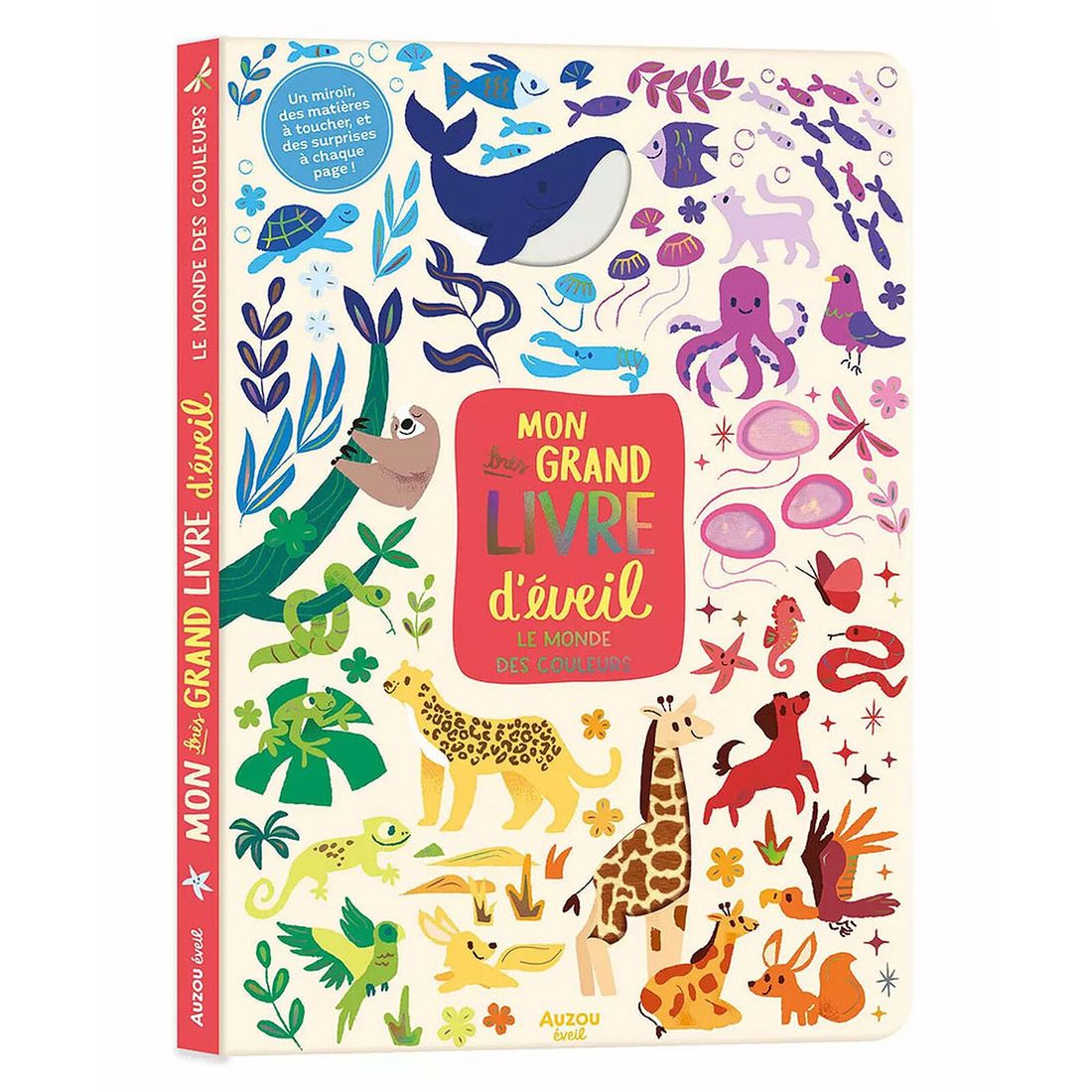 Mon Très Grand Livre d'Eveil - Le Monde des Couleurs (Auzou) - Couverture