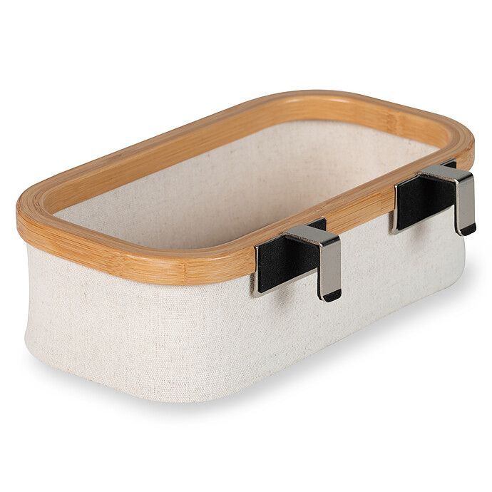 Panier à Suspendre Plat - Beige Natural (Quax) - Image 1