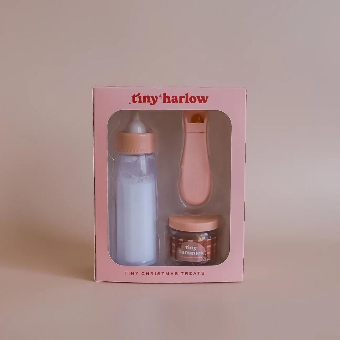 Coffret repas petit pot et biberon magiques pour poupée Pain d'épices (Tiny Harlow) - Image 1