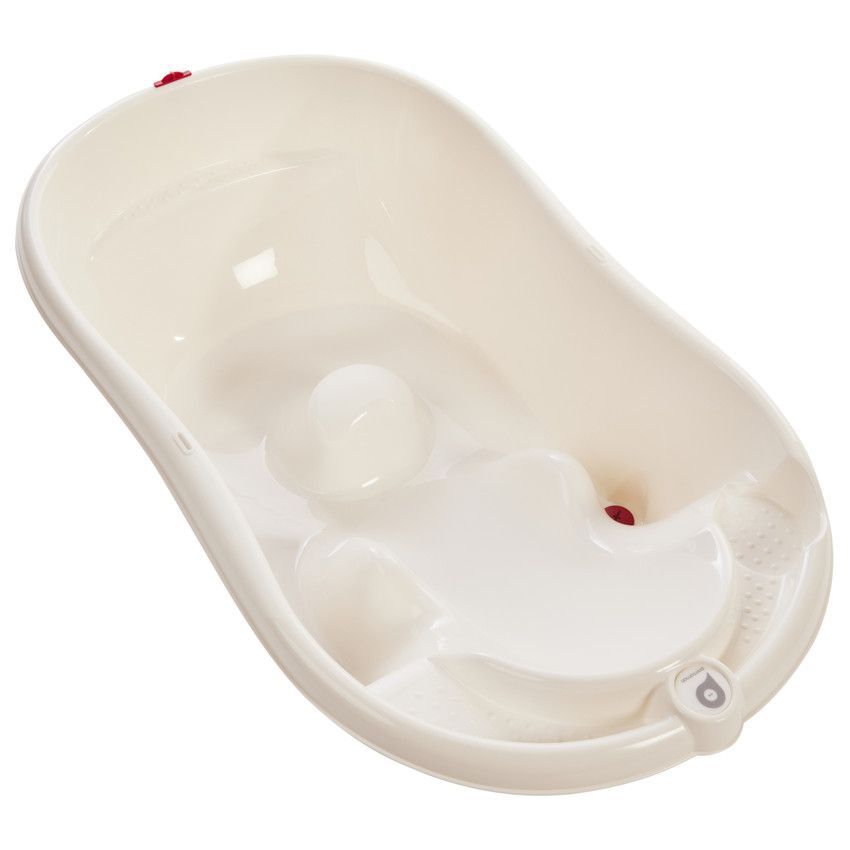 Baignoire évolutive avec transat Bebelouga blanc - Blanc (Prémaman) - Image 1