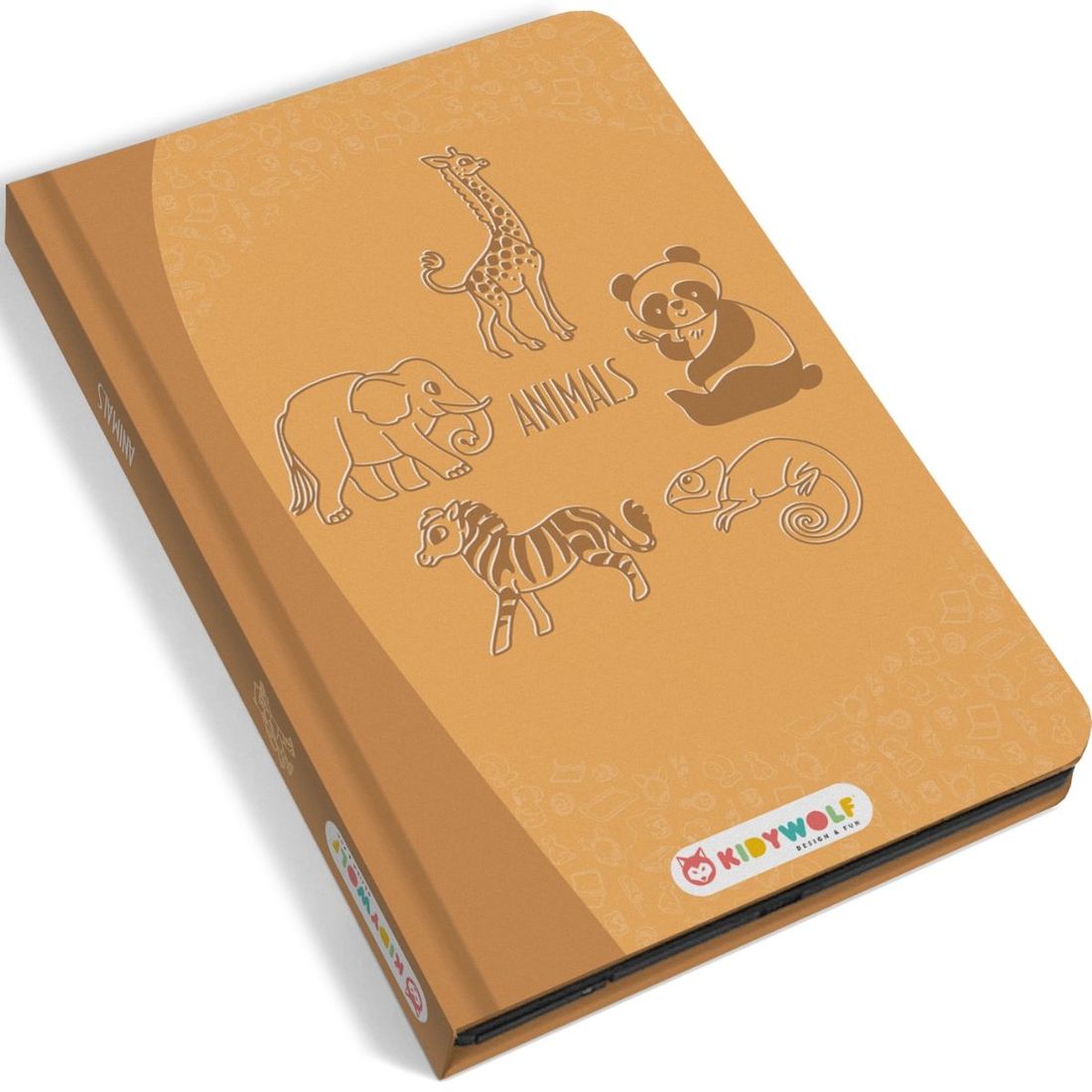 Tablette à dessin LCD KIDYDRAW-MINI Animaux (dès 3 ans) (Kidywolf) - Image 1
