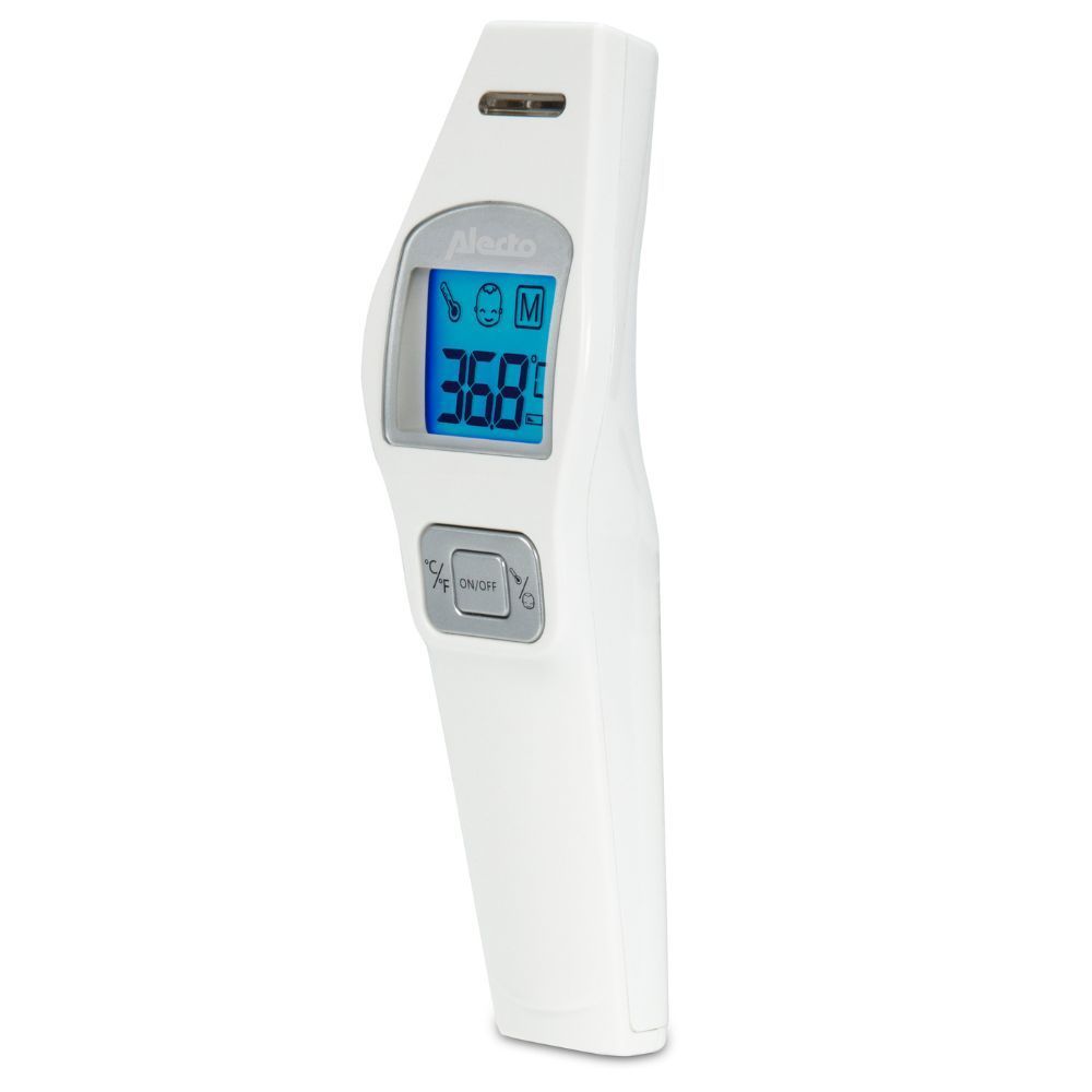 Thermomètre frontal infrarouge blanc (Alecto) - Image 5