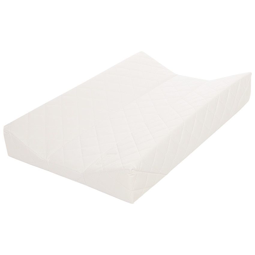 Matelas à langer effet matelassé 67 x 44 cm blanc - Blanc (Prémaman) - Image 2