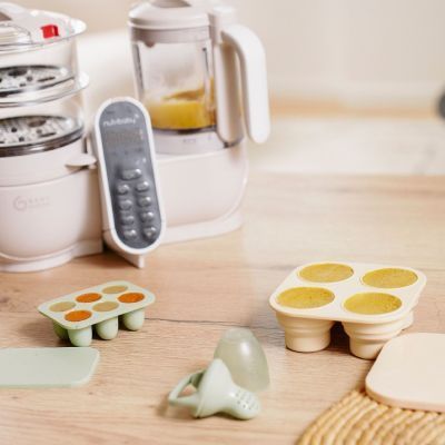 Set grignoteuse et moules en silicone (Babymoov) - Image 2
