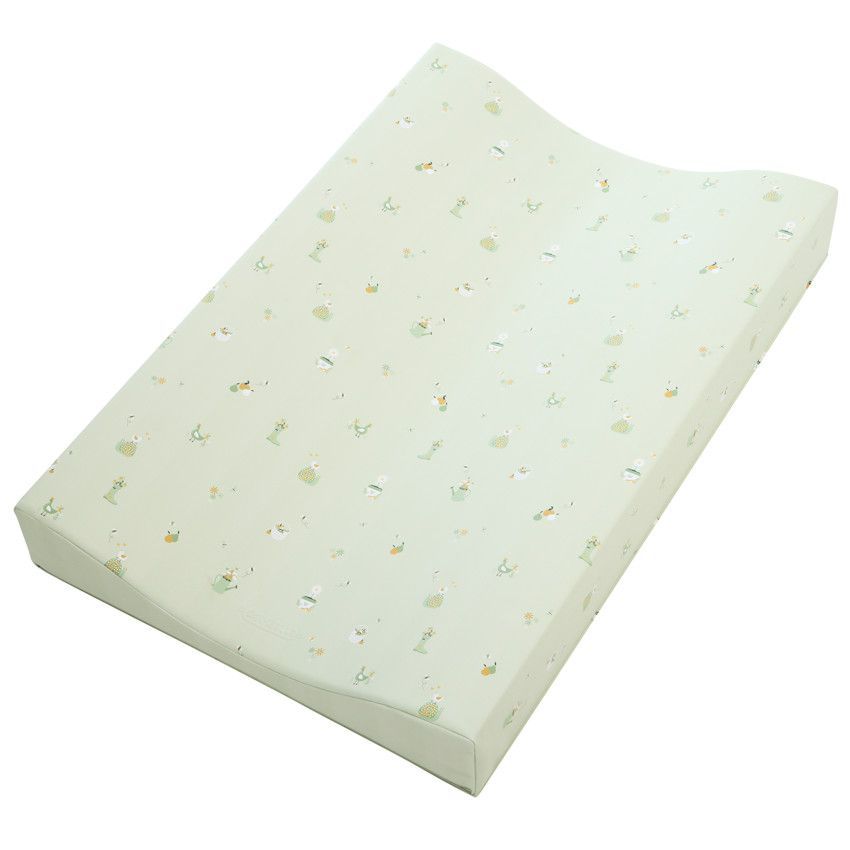 Matelas à langer Promenade Bucolique vert clair - Vert (Combelle) - Image 2