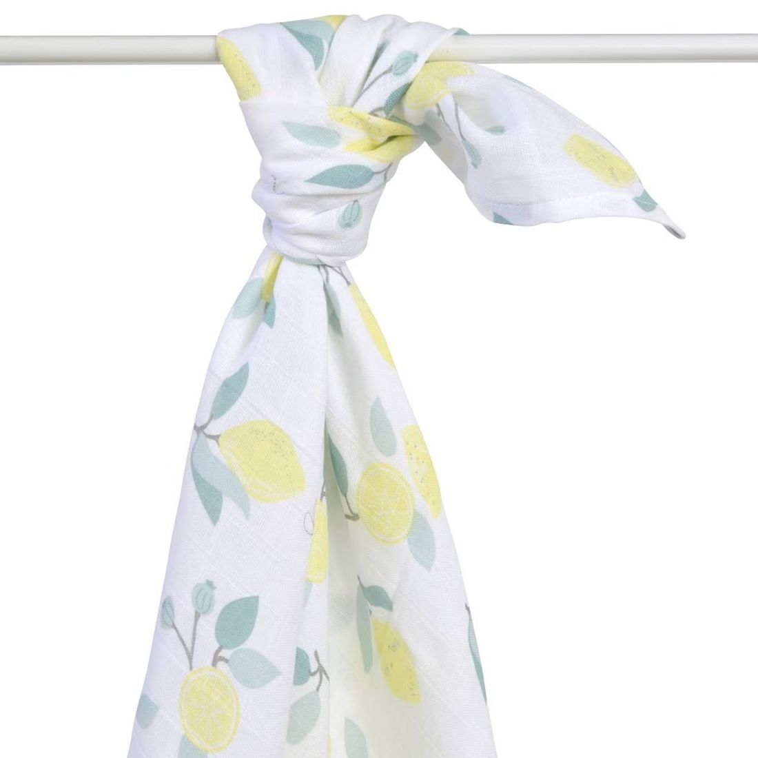 Maxi Lange Gaze De Coton Bio Citrons (Little Crevette) - Image 2