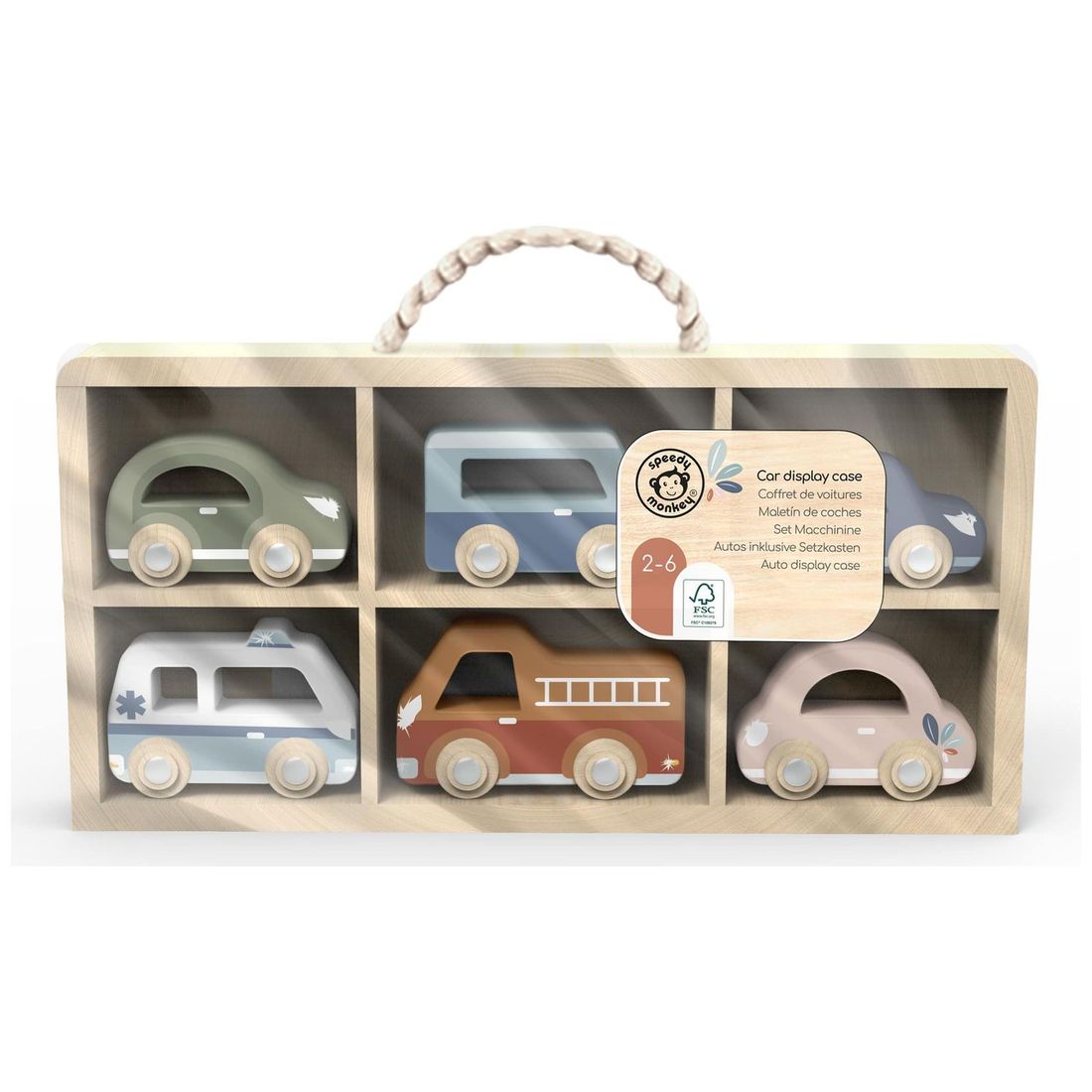 Coffret de voitures (6 voitures) (Speedy Monkey) - Image 4
