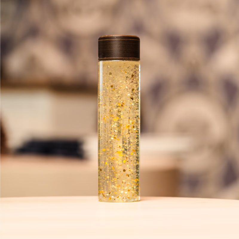 Bouteille sensorielle doré (Ma Petite Malle d'Eveil) - Couverture