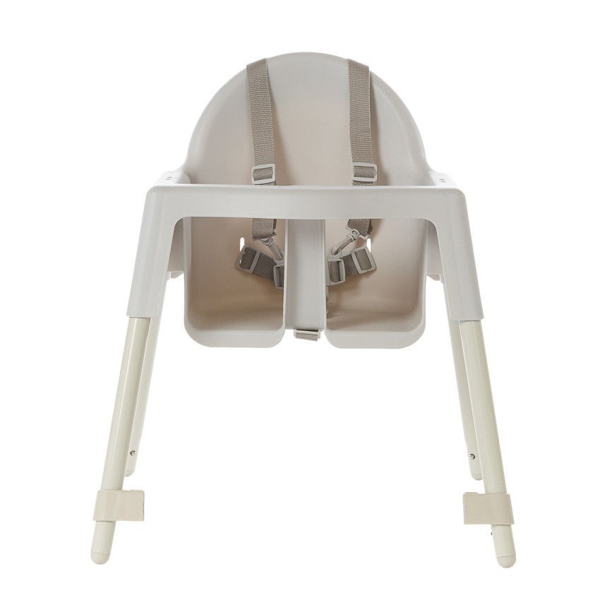 Chaise haute fixe 2 en 1 Capucine 2.0 beige - Ecru (Babycare) - Image 5