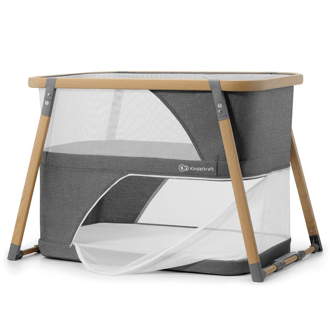 Lit Bébé SOFI gris (Kinderkraft) - Image 3