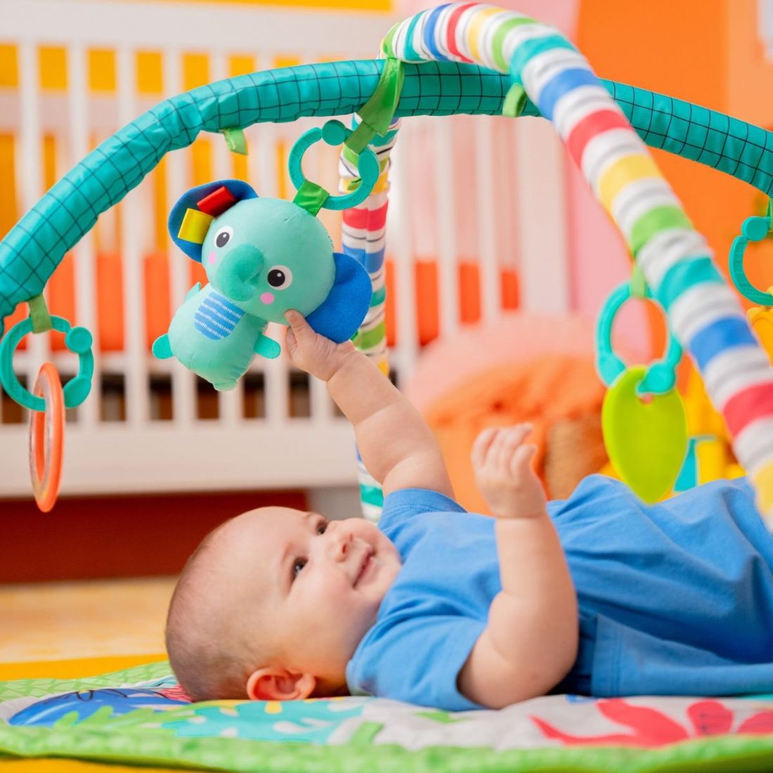 Tapis d'éveil et d'activités Jungle Vert (Kids2) - Image 4