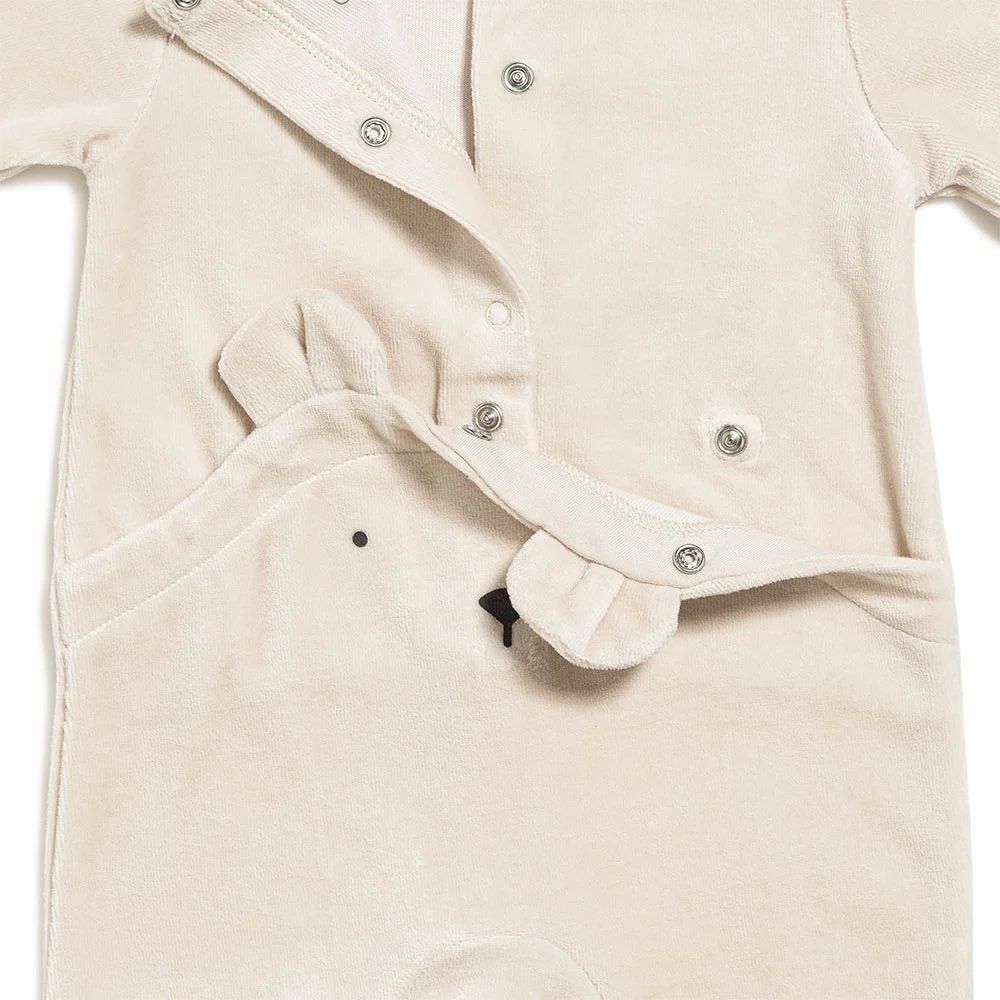 Pyjama bébé en velours (Marèse) - Image 2