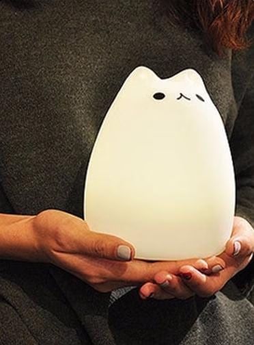 Lampe veilleuse chaton (Natura-Zen) - Image 1