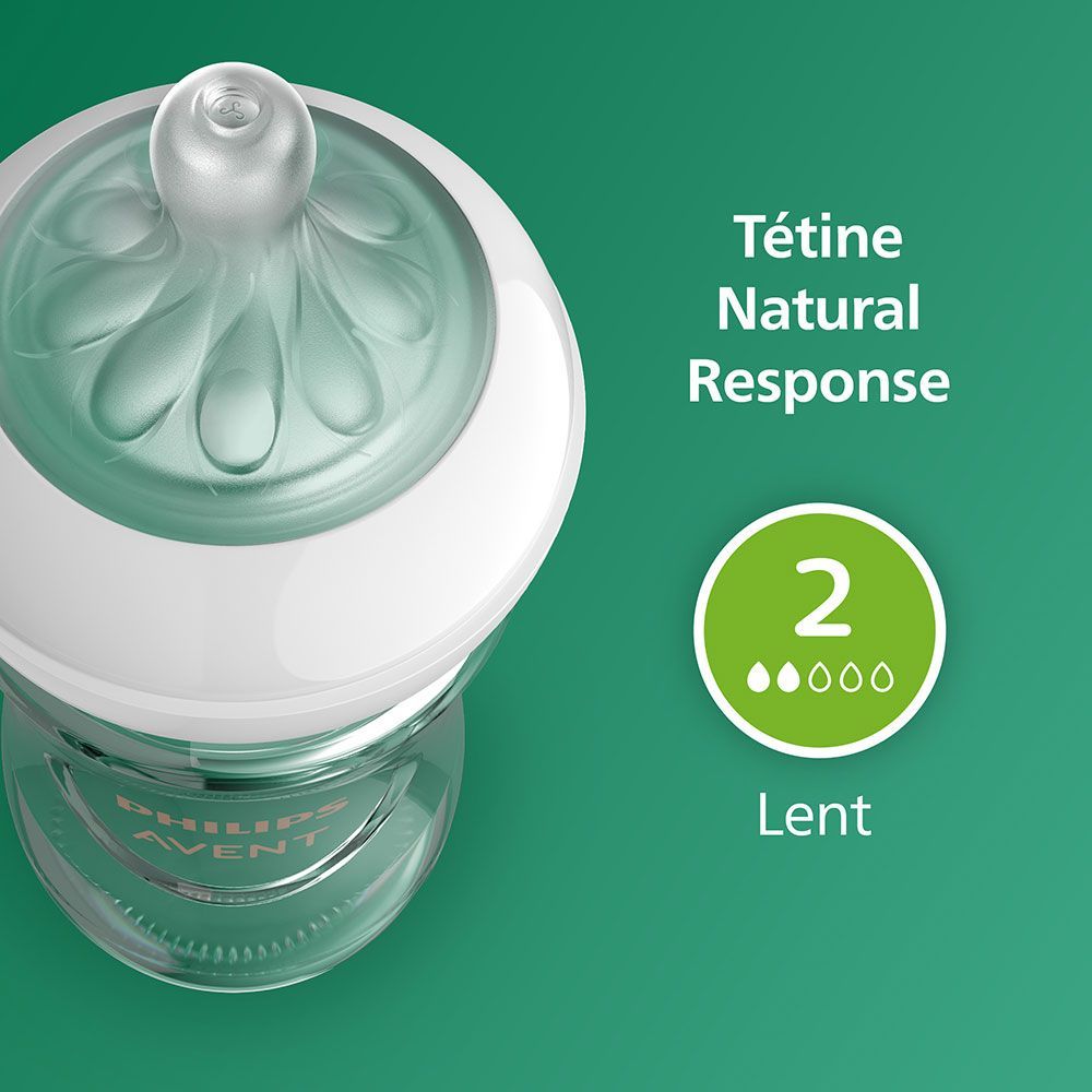 Biberons Natural en verre 3.0 (Philips Avent) - Image 2