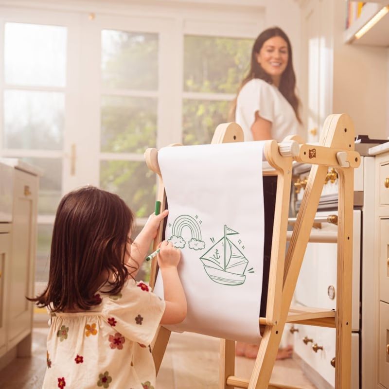 Tableau créatif en bois fsc® pour enfant dès 1 an (Active Tots) - Image 2