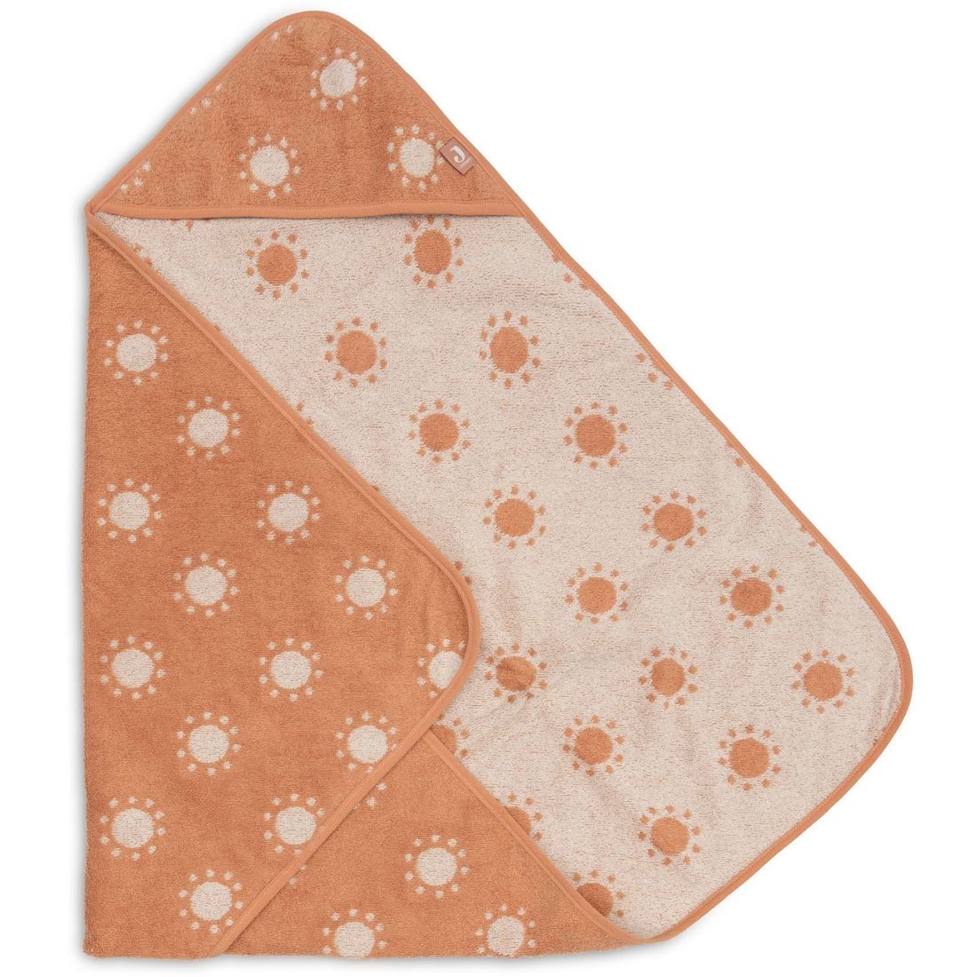 Cape de bain en éponge Sun (75 x 75 cm) (Jollein) - Image 5