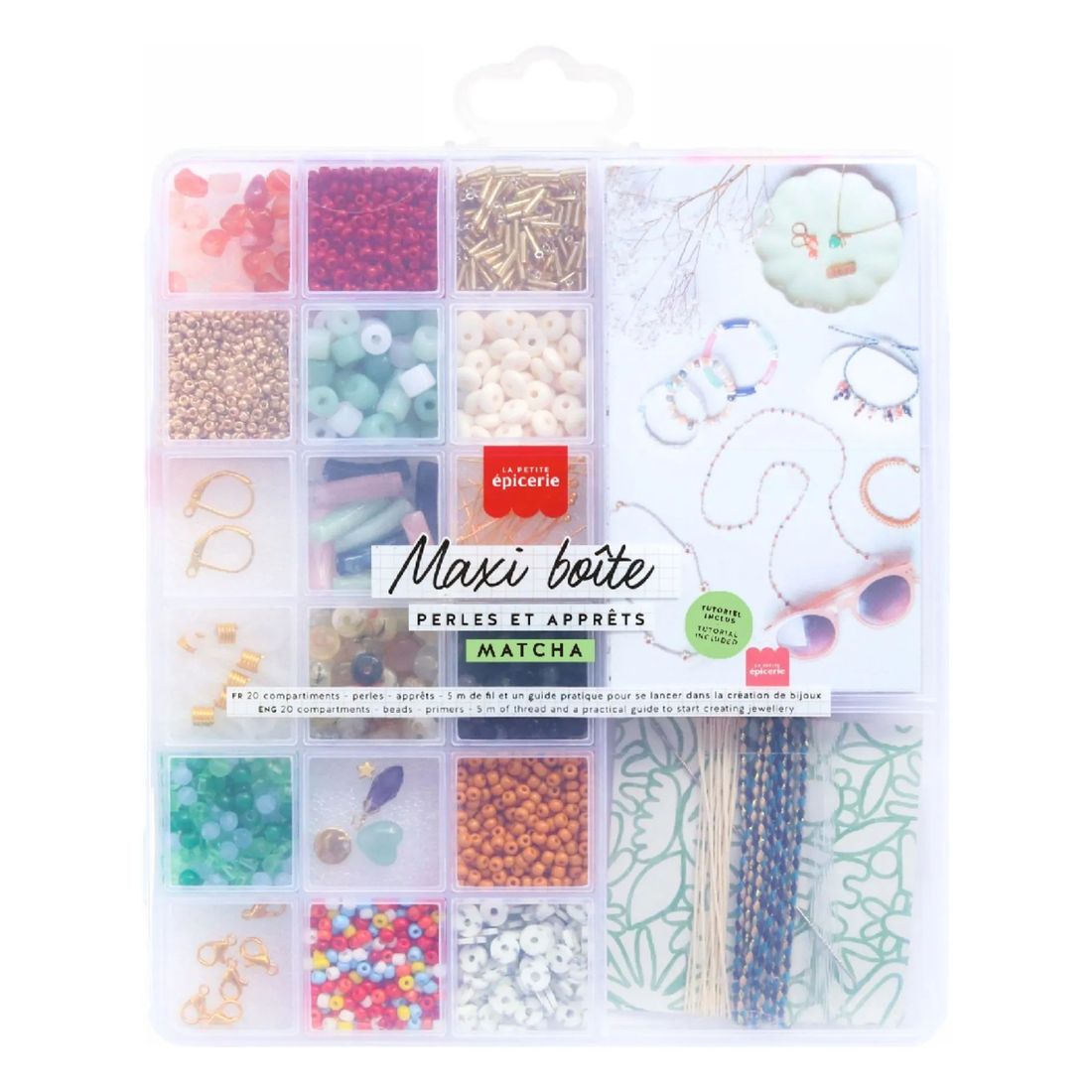 La Petite Épicerie - Maxi boîte de perles et apprêts Matcha (La Petite Épicerie) - Couverture
