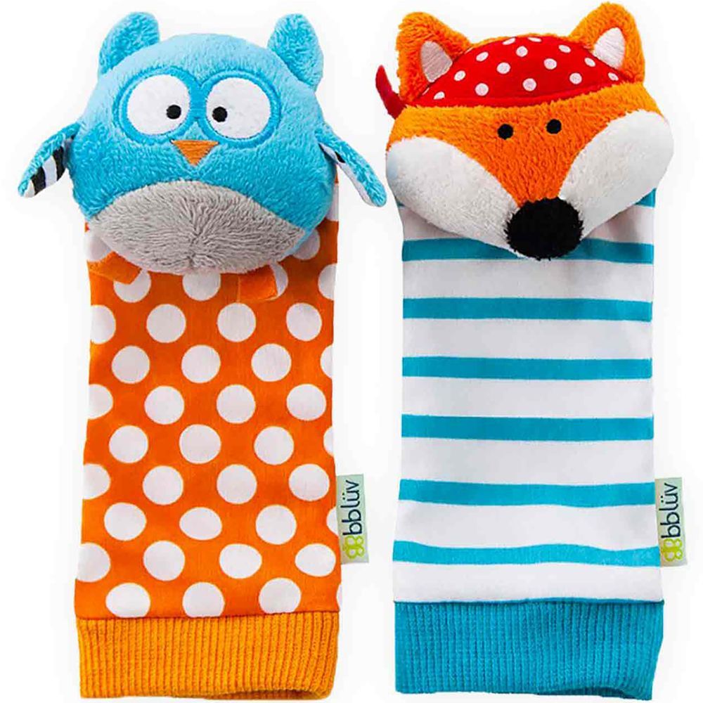 Chaussettes d'éveil Duö hibou et renard (Bblüv) - Couverture