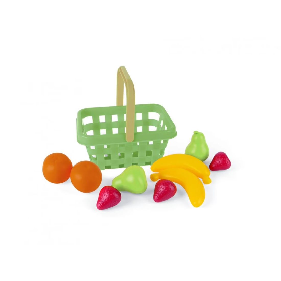 Panier De Fruits - 10 Pièces En Filet Vert, Rouge, Jaune Et Orange (dantoy) - Couverture