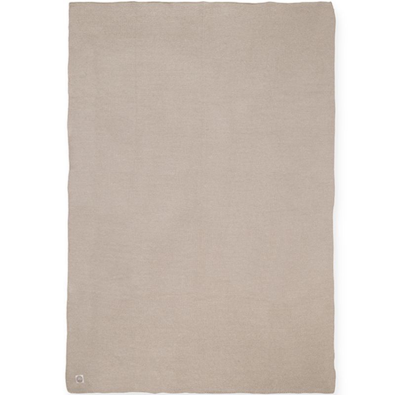 Couverture bébé en coton Basic knit nougat (75 x 100 cm) (Jollein) - Image 8