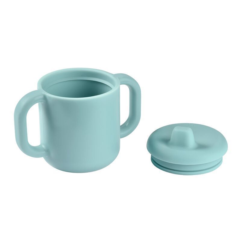 Tasse d'apprentissage silicone Bleu (Béaba) - Image 2