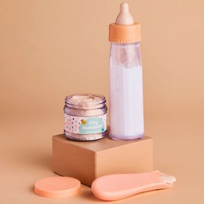 Coffret repas petit pot et biberon magiques pour poupée Céréales (Tiny Harlow) - Image 2