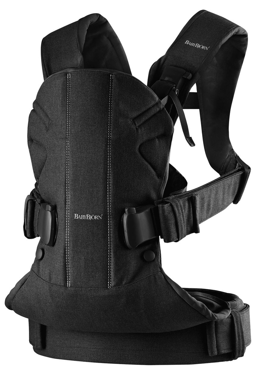 Porte-bébé One - Noir / Tissé mélangé (BabyBjörn) - Image 5