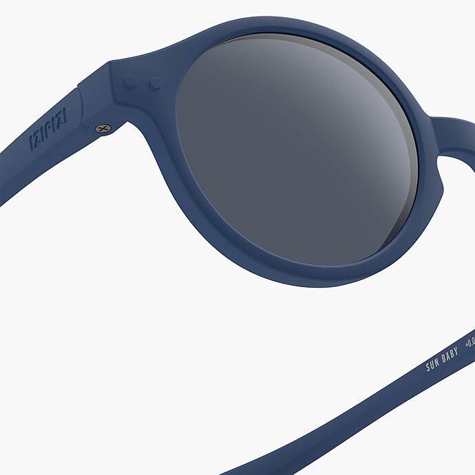 Lunettes de Soleil Baby #D 0/3 Ans - Denim Blue (IZIPIZI) - Image 4