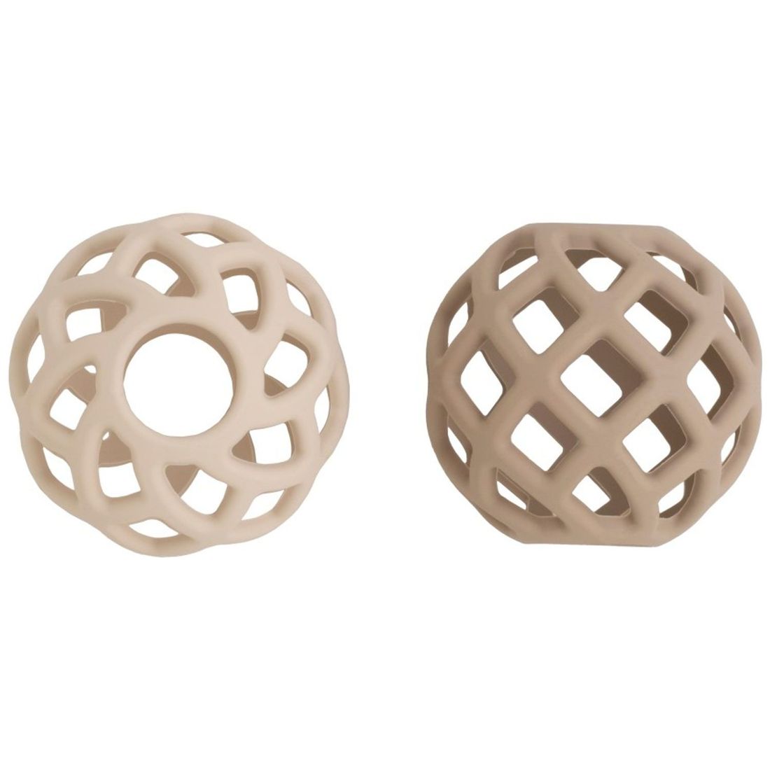 Lot de 2 balles de préhension Clay-Warm Linen (Baby's Only) - Couverture