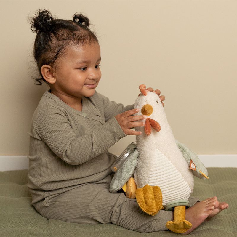 Little Farm Peluche d'activités Poule (Little Dutch) - Image 5