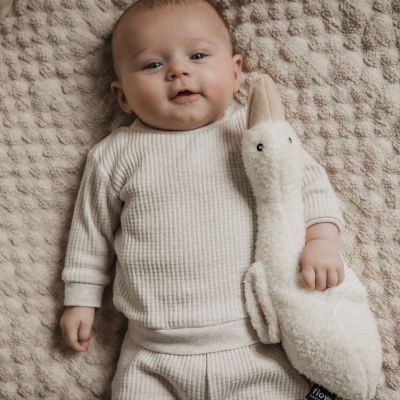 Peluche bruit blanc rechargeable oie Liva beige (FLOW) - Image 3