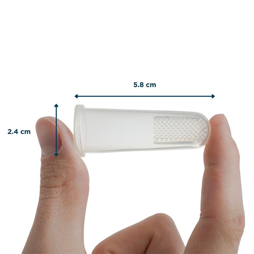 2 doigtiers brosse à dent silicone (Thermobaby) - Image 5