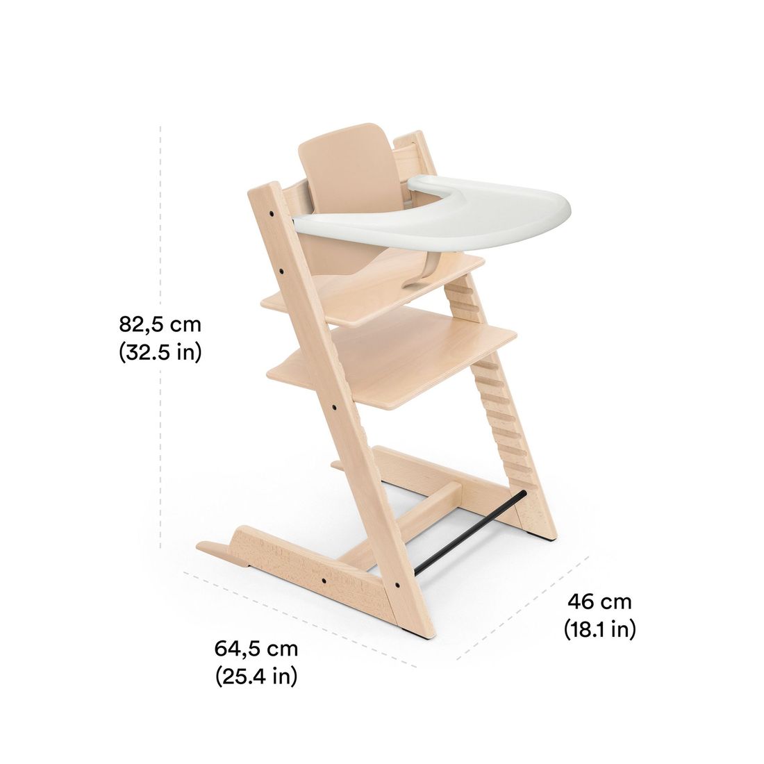 Tripp Trapp® Pack Chaise haute + Baby Set + Plateau (Stokke) - Image 5