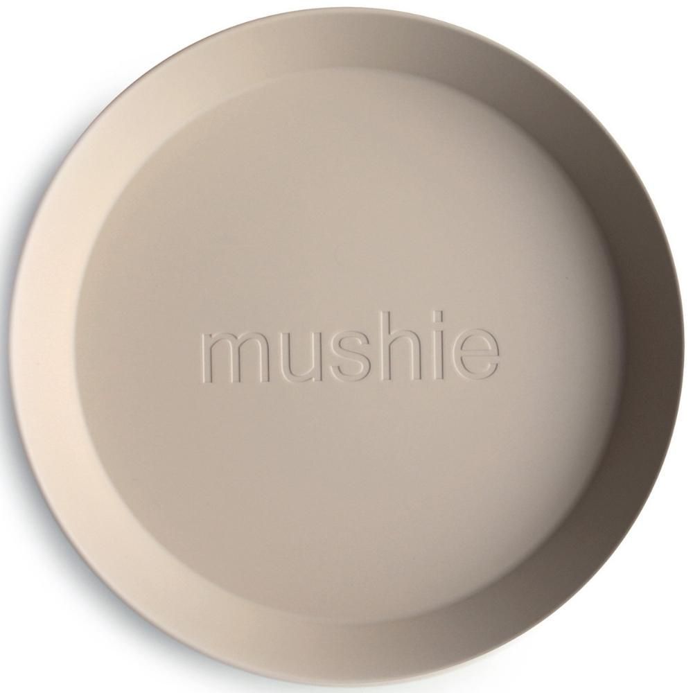 Lot de 2 assiettes rondes Vanilla (Mushie) - Image 6