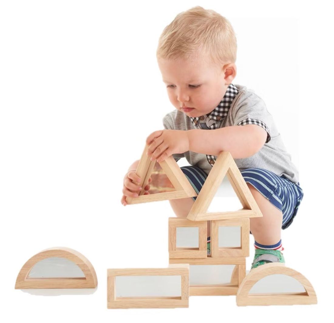Set De 8 Miroirs De Jeu Multi-coloured (Tickit) - Image 1